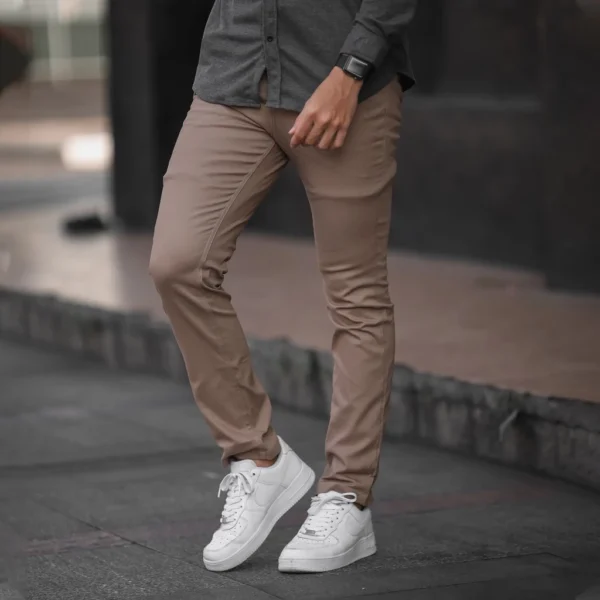 a303782b44ef1a957234d53c5c107645.webp Slim Fit Chino Trousers - XS-155cm
