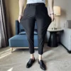 Cotton Ankle Pants - XS-155cm