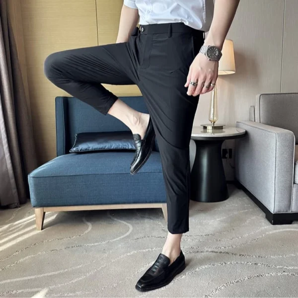 Cotton Ankle Pants - XS-155cm