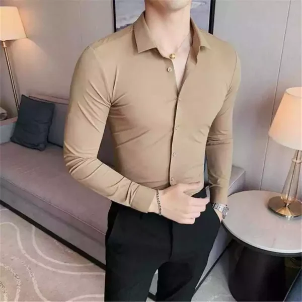 Long Sleeve Formal Shirt - S-160cm