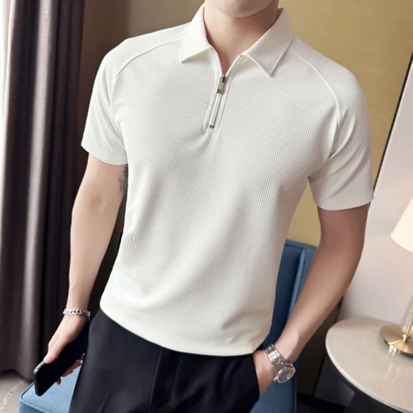 Short Sleeve Knit T-Shirt - S-160cm