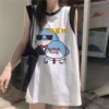 Oversize Sleeveless Shirt - M-165cm