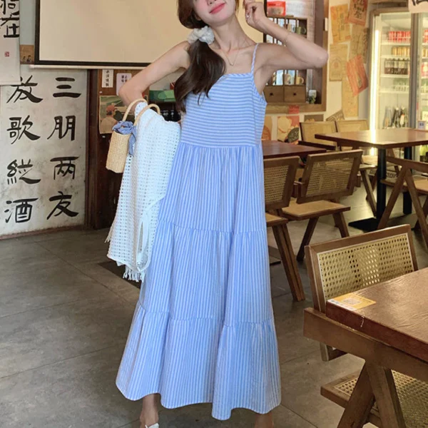 sg-11134201-7rd46-m7c23fgo1dr78c.webp Blue Strap Beach Dress - S-160cm