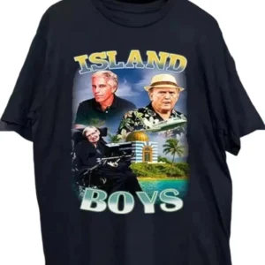 Island Boys Y2k Graphic T-Shirt - XS-155cm