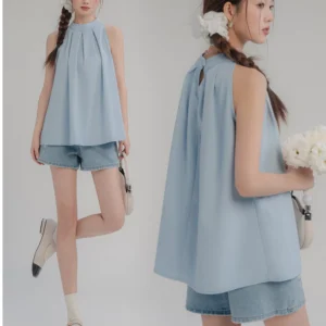 Halter Neck Slim Top - L-170cm