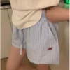 Striped Boxer Shorts - XS-155cm