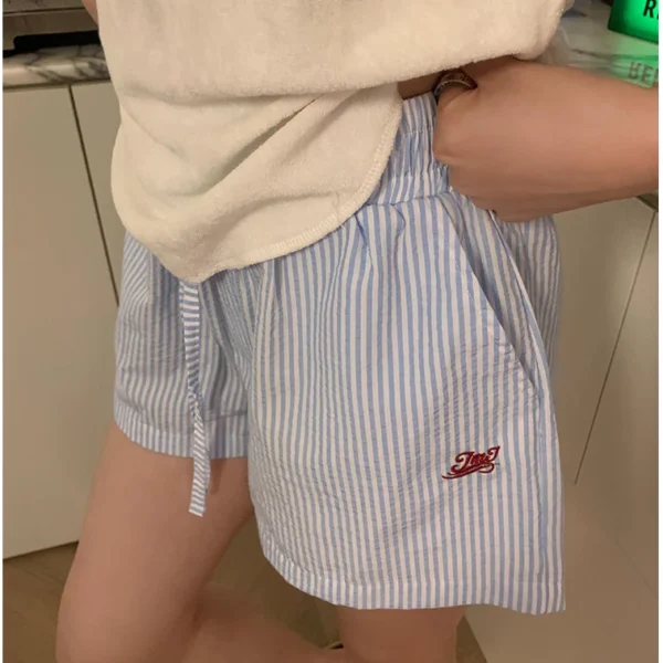 Striped Boxer Shorts - XS-155cm