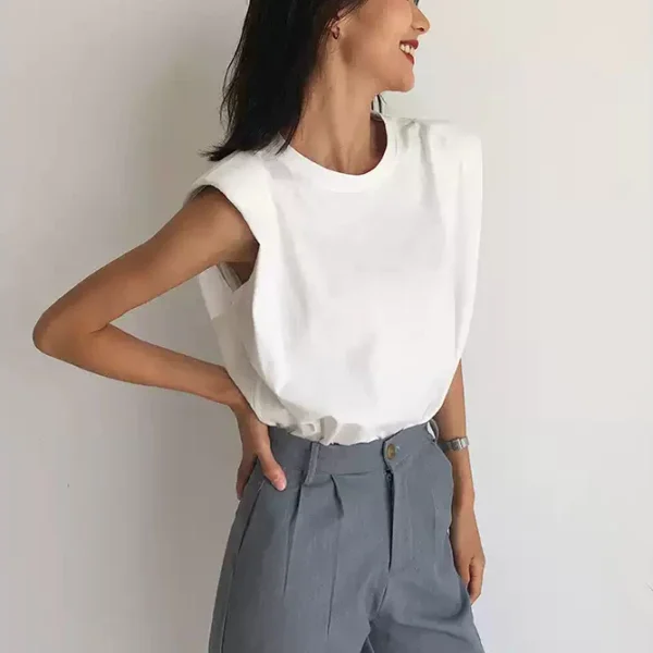 Elegant Commuting Tank Top - S-160cm